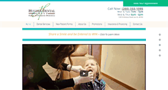 Desktop Screenshot of hughessmiles.com